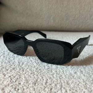 Prada Symbole Rectangular Sunglasses
